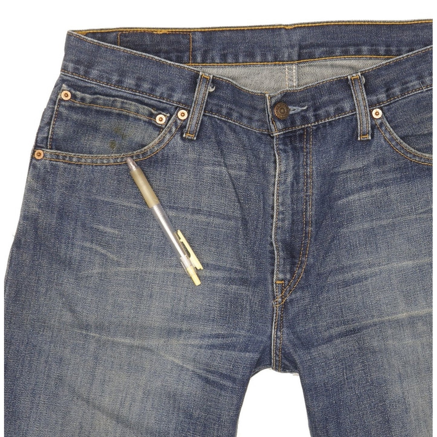 Levi's 507 Men Blue Bootcut Regular Jeans W34 L31