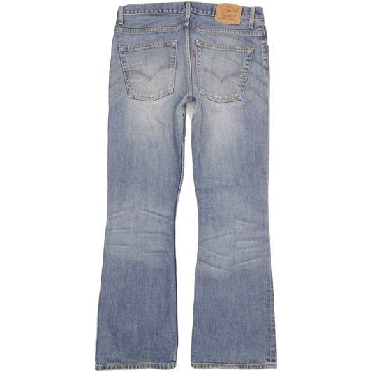 Levi's 516 Discontinued Men Blue Bootcut Regular Jeans W36 L34
