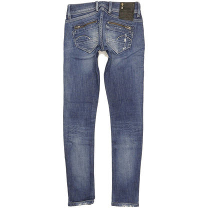 G-Star Fender Women Blue Skinny Slim Stretch Jeans W25 L30
