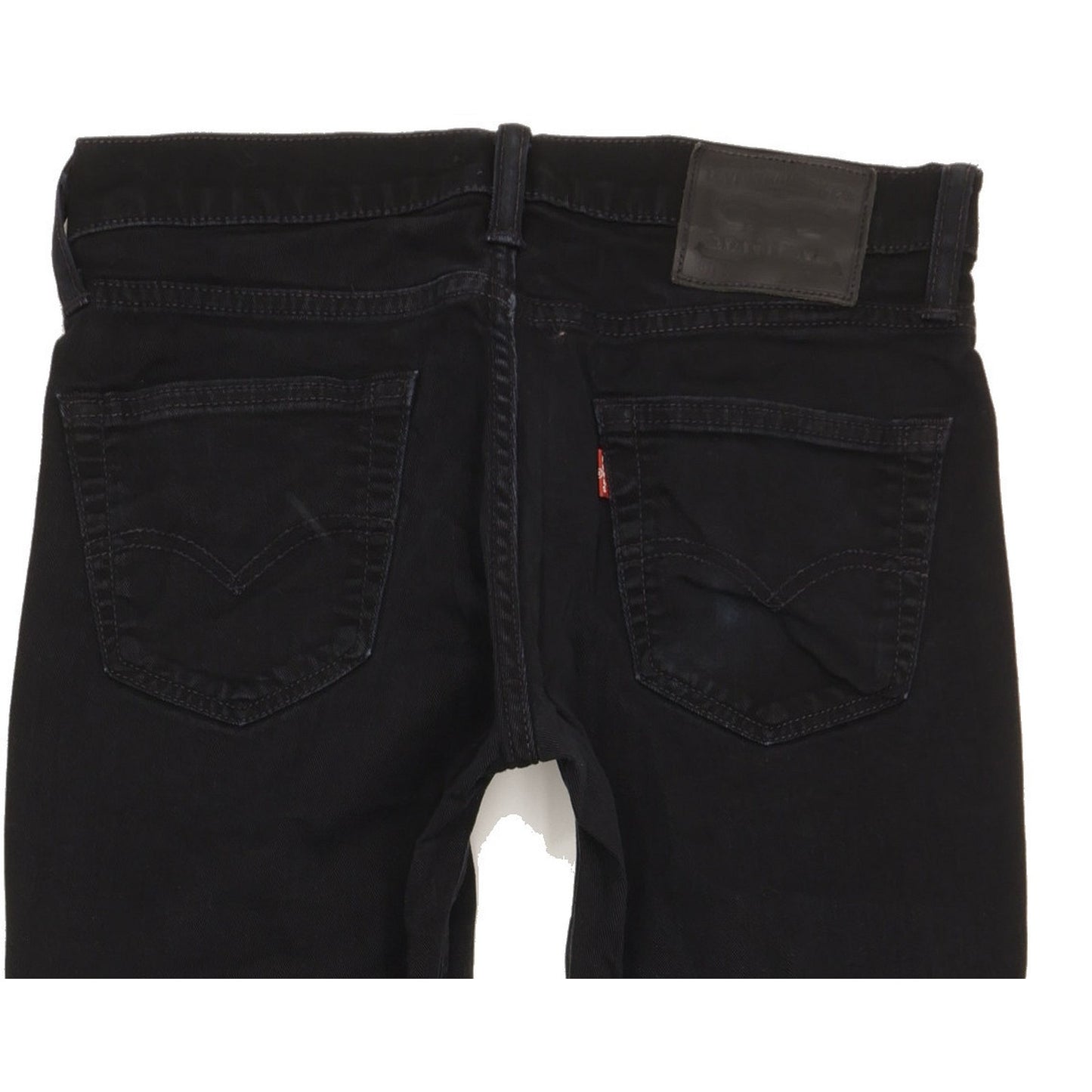 Levi's 511 Men Black Straight Slim Stretch Jeans W30 L29