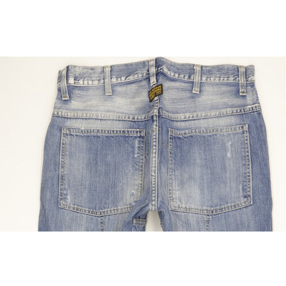 G-Star Elwood Men Blue Straight Regular Jeans W32 L34