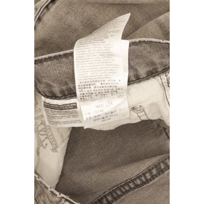 Levi's 511 Men Grey Straight Slim Stretch Jeans W31 L33