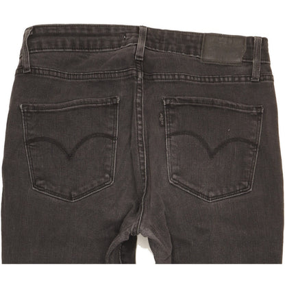 Levi's 721 Women Black Skinny Slim Stretch Jeans W29 L28