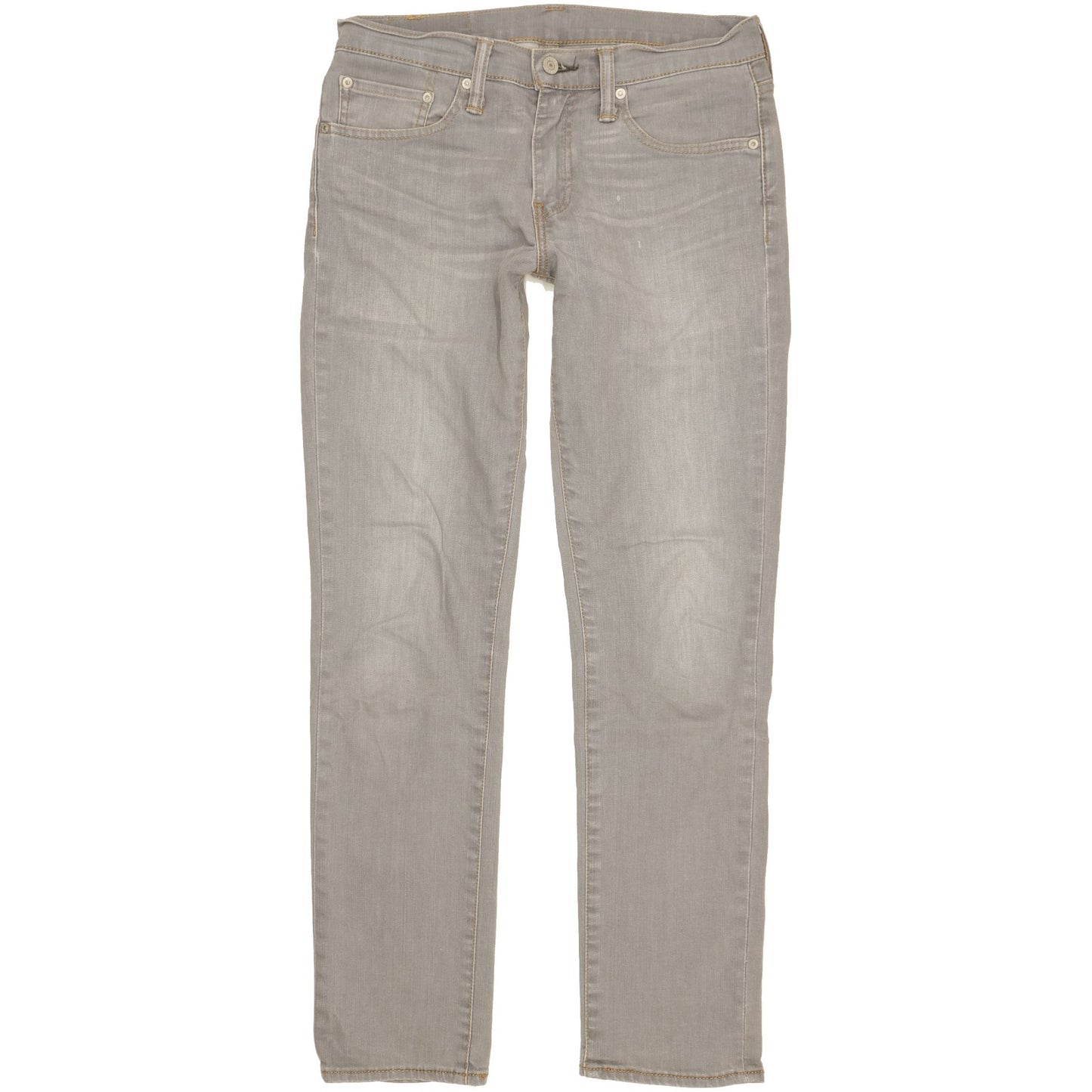Levi's 511 Men Grey Straight Slim Stretch Jeans W31 L31