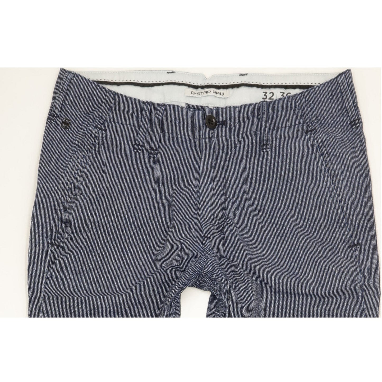 G-Star Vetar Men Blue Skinny Slim Chino Jeans W32 L33