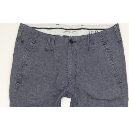 G-Star Vetar Men Blue Skinny Slim Chino Jeans W32 L33