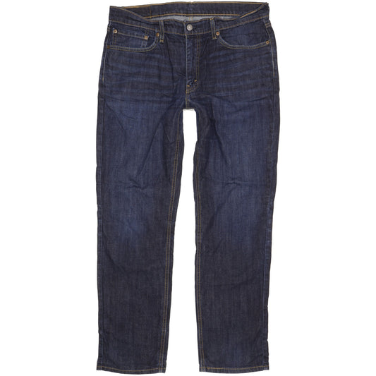 Levi's 541 Men Blue Straight Slim Stretch Jeans W34 L32