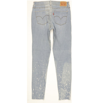 Levi's Women Blue Skinny Slim Jeans W26 L28