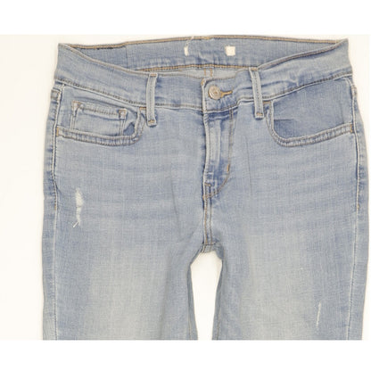 Levi's Women Blue Skinny Slim Jeans W26 L28