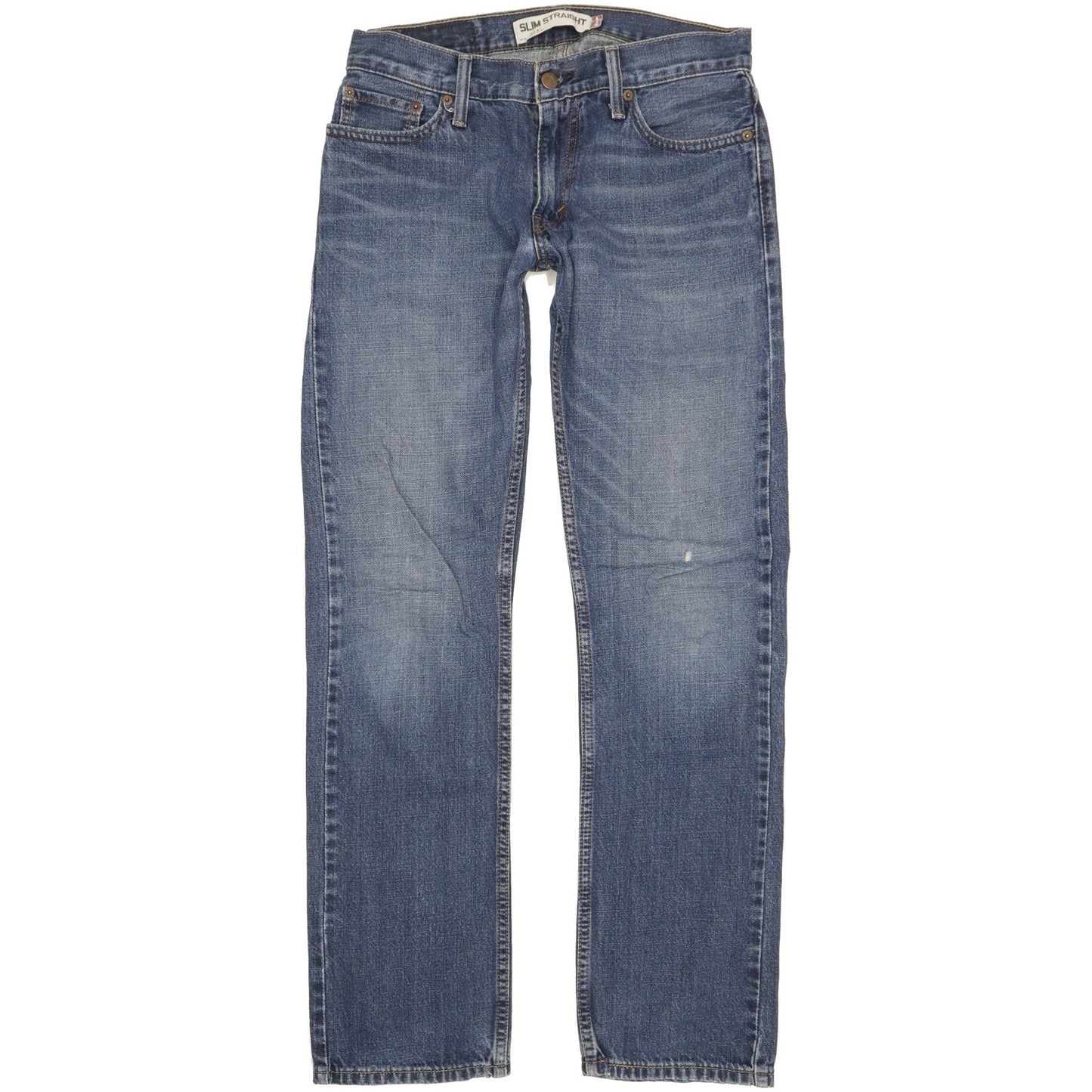 Levi's 514 Men Blue Straight Slim Jeans W30 L31