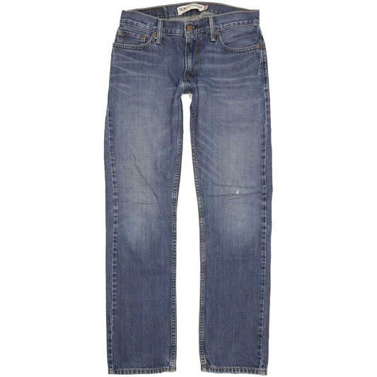 Levi's 514 Men Blue Straight Slim Jeans W30 L31