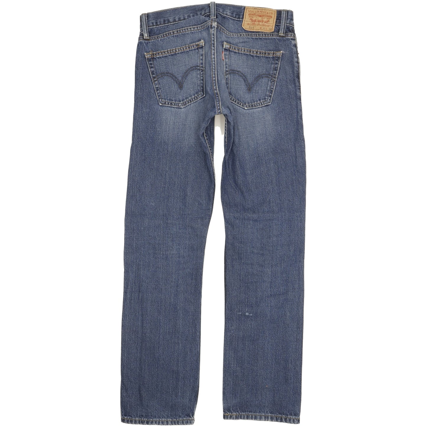Levi's 514 Men Blue Straight Slim Jeans W30 L31