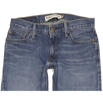 Levi's 514 Men Blue Straight Slim Jeans W30 L31