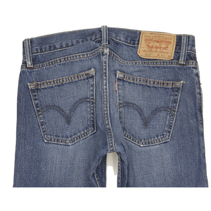 Levi's 514 Men Blue Straight Slim Jeans W30 L31