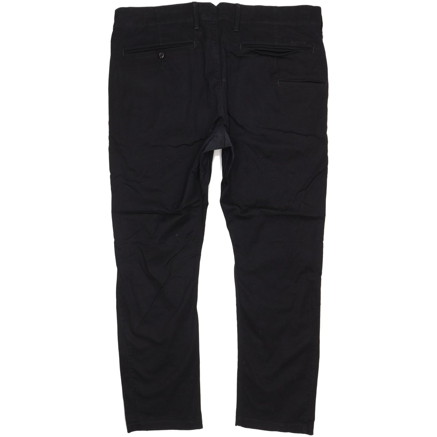 G-Star Vectar Men Black Straight Slim Chino Stretch Jeans W40 L30