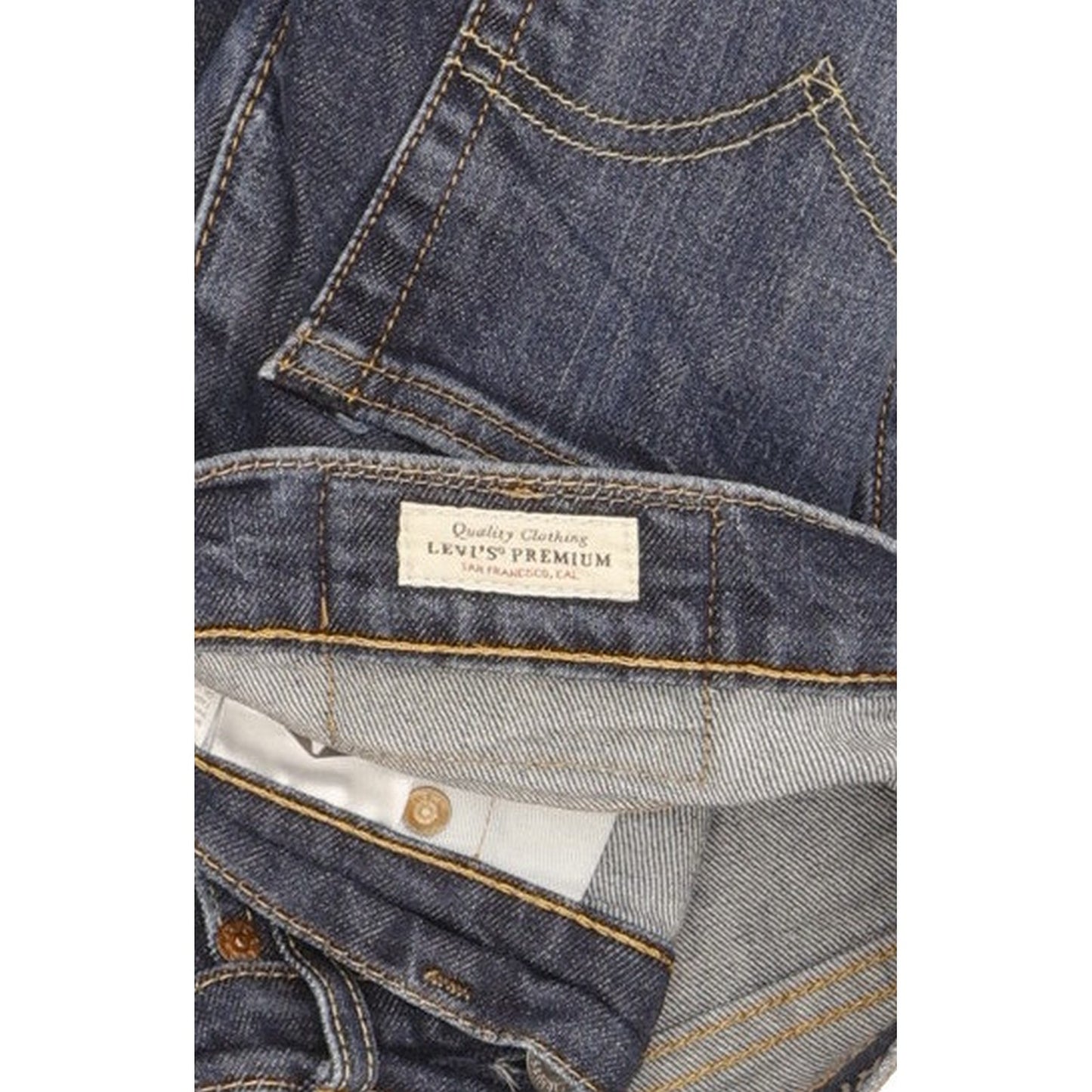 Levi's 502 Men Blue Tapered Regular Jeans W29 L30