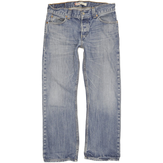 Levi's 512 Men Blue Bootcut Slim Jeans W33 L28
