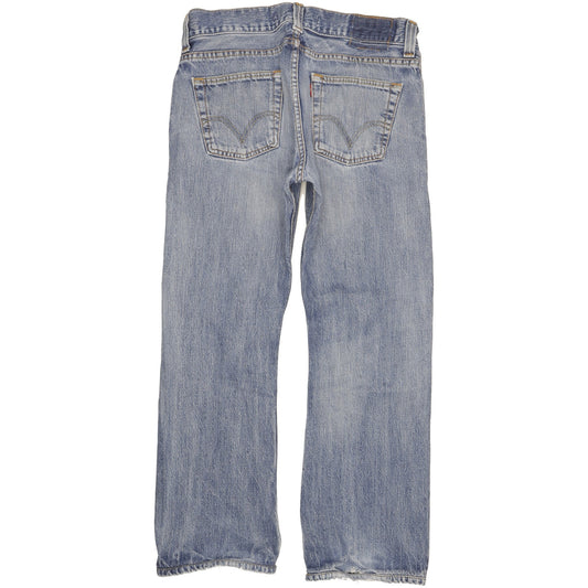 Levi's 512 Men Blue Bootcut Slim Jeans W33 L28