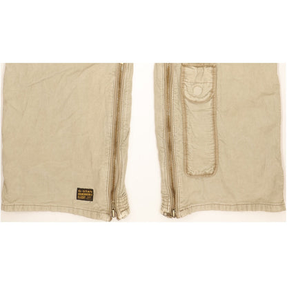 G-Star Army Elwood Men Beige Bootcut Regular Trousers W32 L35