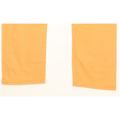 G-Star 3301 Super Women Orange Skinny Slim Stretch Jeans W26 L30