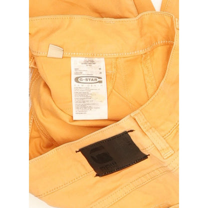 G-Star 3301 Super Women Orange Skinny Slim Stretch Jeans W26 L30