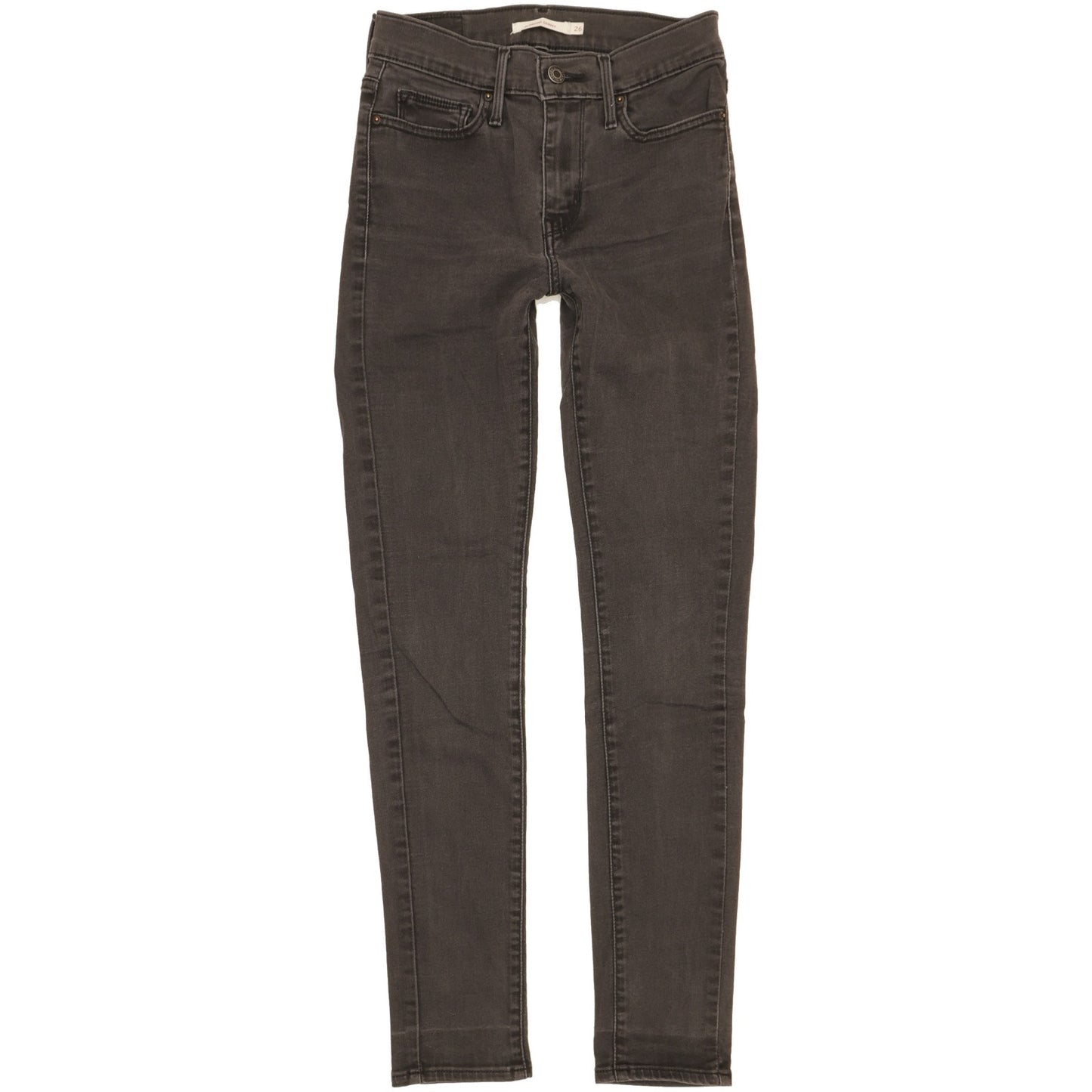 Levi's Slimming Women Black Skinny Slim Stretch Jeans W26 L29