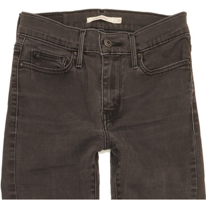 Levi's Slimming Women Black Skinny Slim Stretch Jeans W26 L29