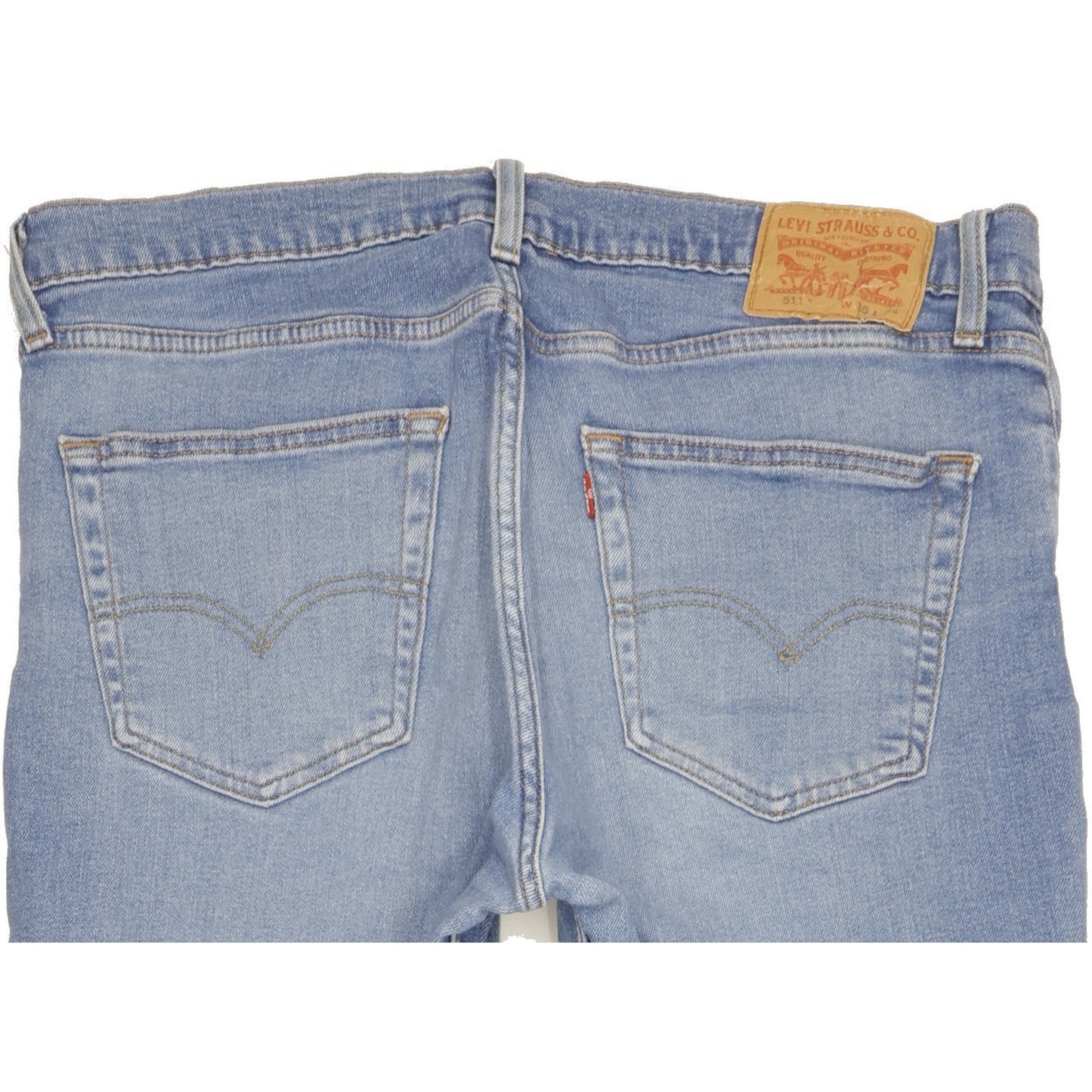 Levi's 511 Men Blue Straight Slim Stretch Jeans W36 L34