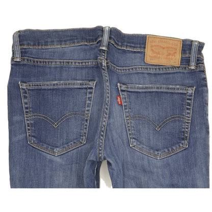 Levi's 511 Men Blue Straight Slim Stretch Jeans W33 L33