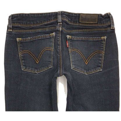 Levi's 571 Men Blue Straight Slim Stretch Jeans W28 L33