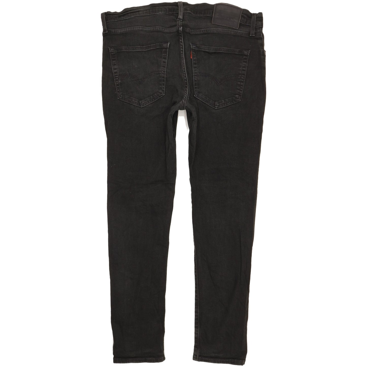Levi's 512 Men Black Tapered Slim Stretch Jeans W36 L30