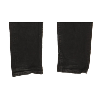 Levi's 512 Men Black Tapered Slim Stretch Jeans W36 L30