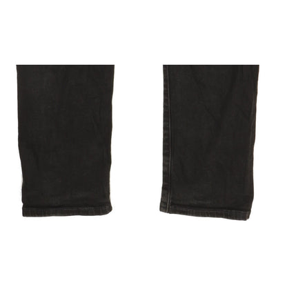 Levi's 512 Men Black Tapered Slim Stretch Jeans W36 L30