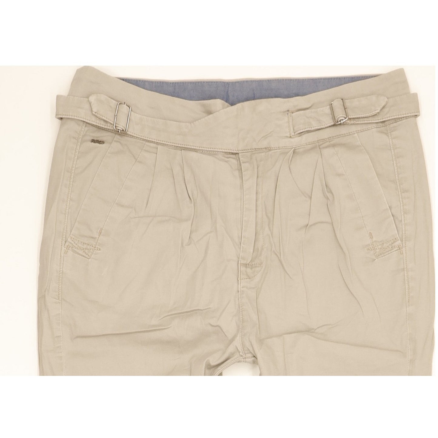 G-Star Bronson Chino Grey Tapered Loose Boyfriend Stretch Jeans High Waisted W26 L32