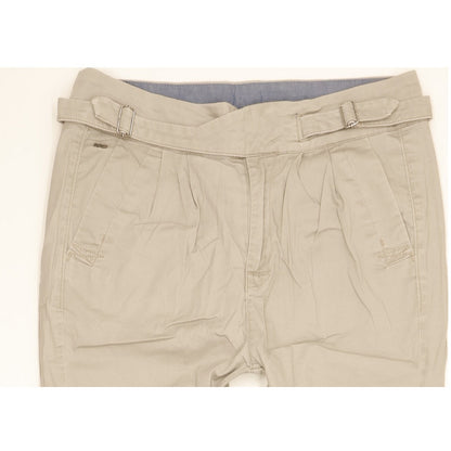 G-Star Bronson Chino Grey Tapered Loose Boyfriend Stretch Jeans High Waisted W26 L32