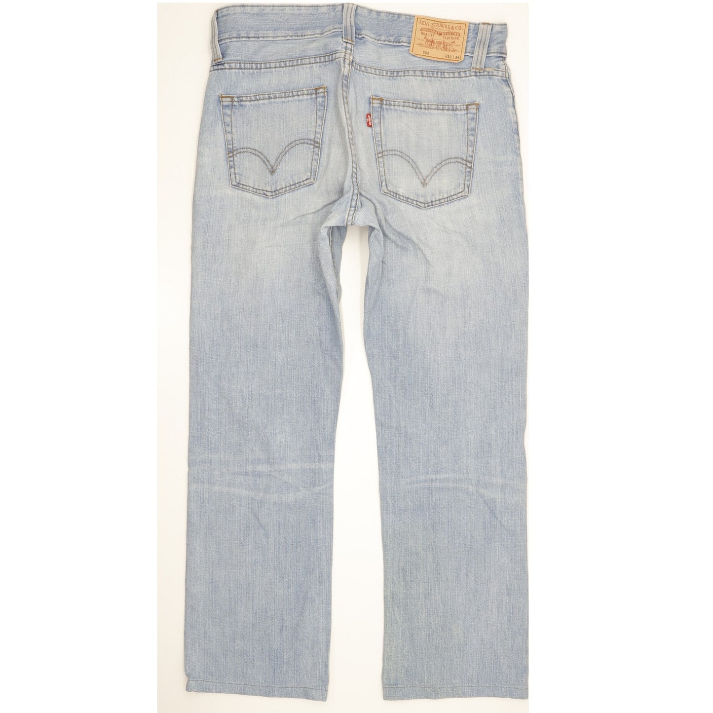 Levi's 506 Men Blue Straight Regular Jeans W32 L29