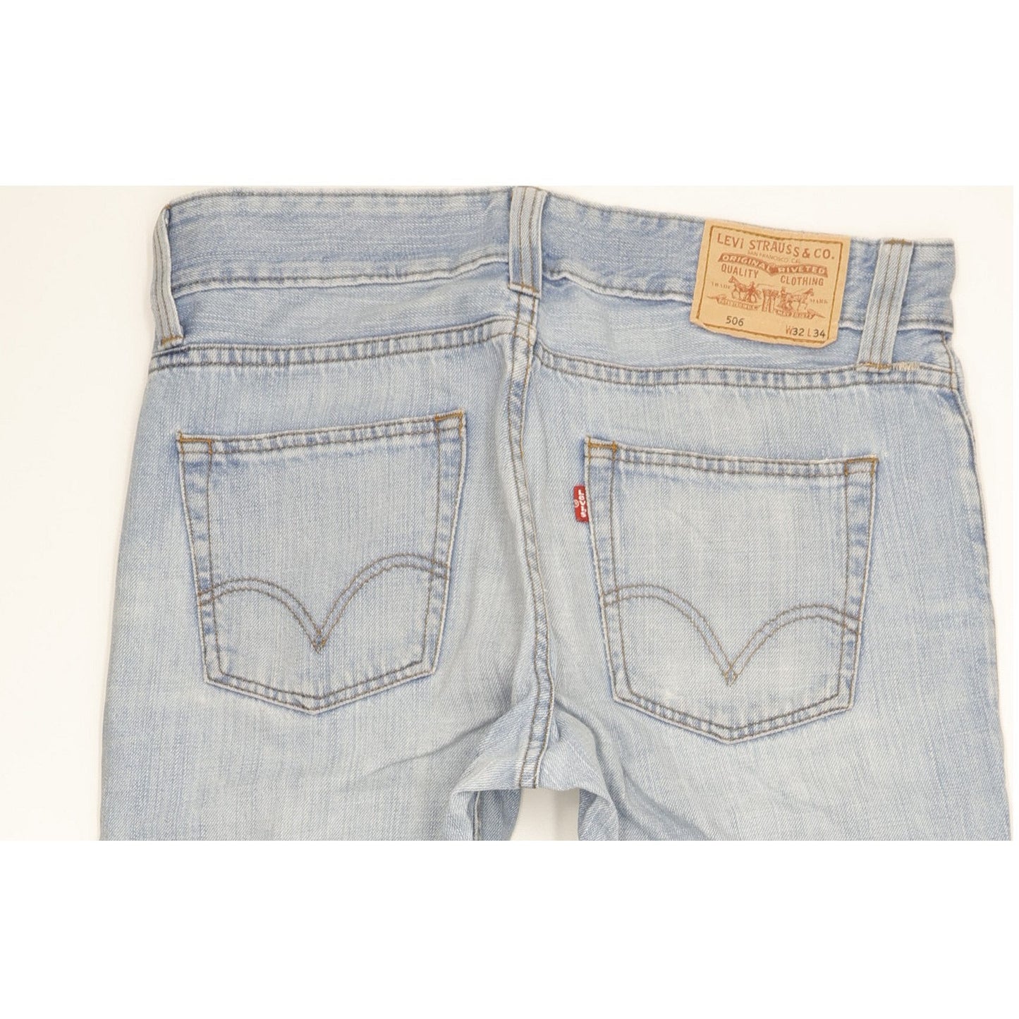 Levi's 506 Men Blue Straight Regular Jeans W32 L29