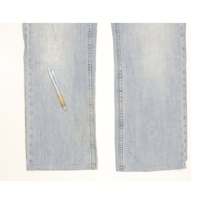 Levi's 506 Men Blue Straight Regular Jeans W32 L29