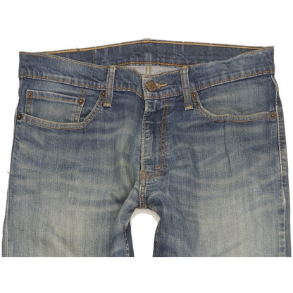 Levi's 514 Men Blue Straight Slim Stretch Jeans W32 L34
