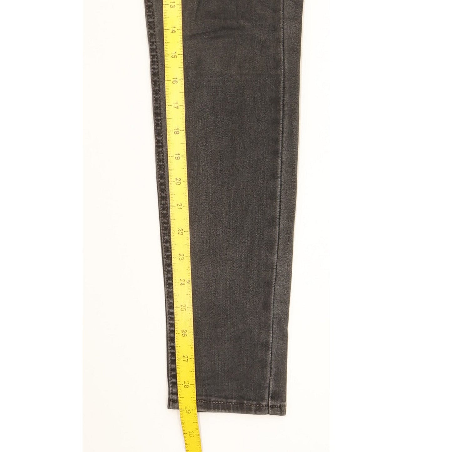 Levi's 710 Super Women Black Skinny Slim Stretch Jeans W27 L29