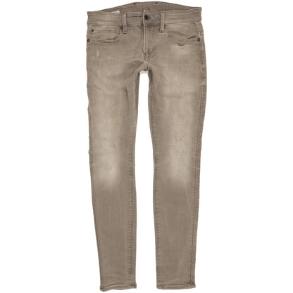 G-Star Revend Men Grey Skinny Slim Stretch Jeans W30 L31