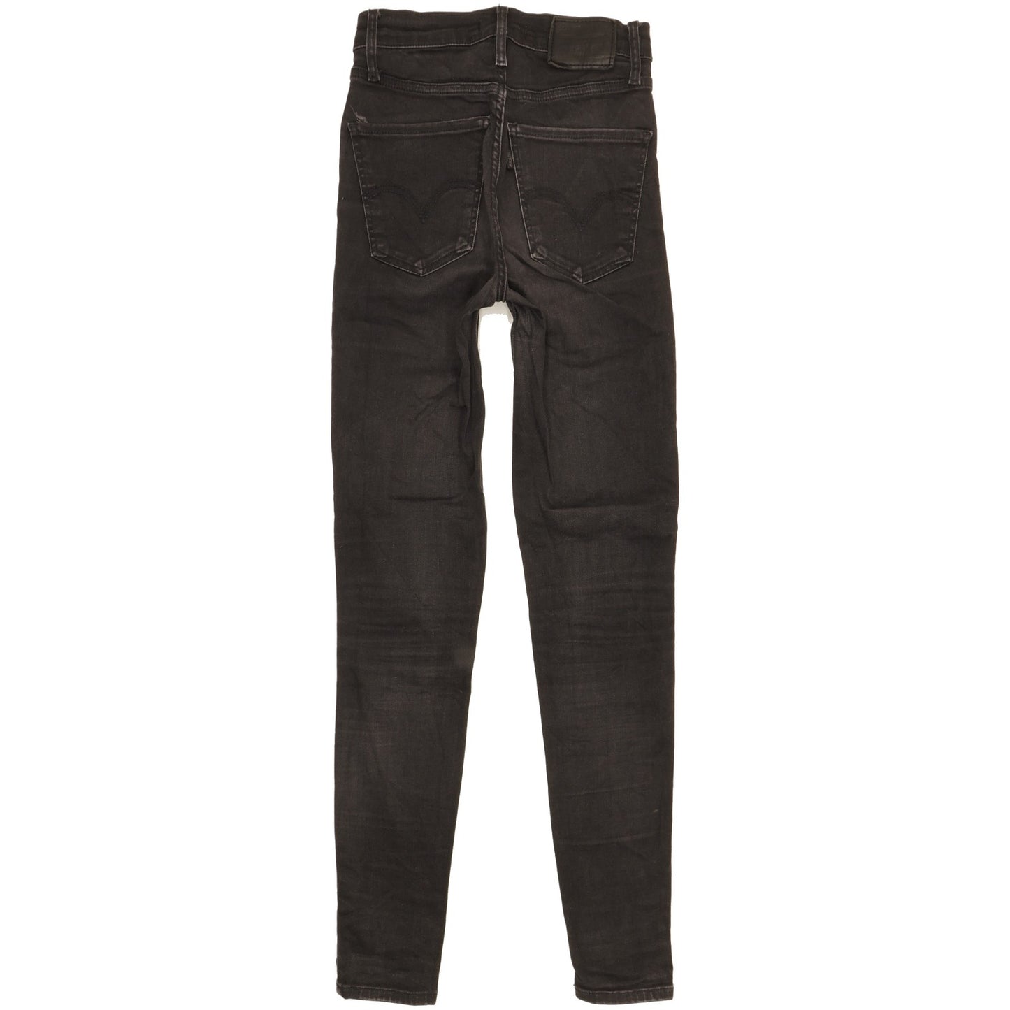 Levi's Mile Women Black Skinny Slim Stretch Jeans W25 L29