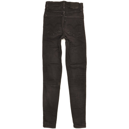 Levi's Mile Women Black Skinny Slim Stretch Jeans W25 L29
