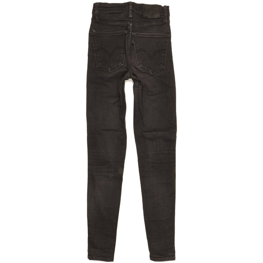 Levi's Mile Women Black Skinny Slim Stretch Jeans W25 L29