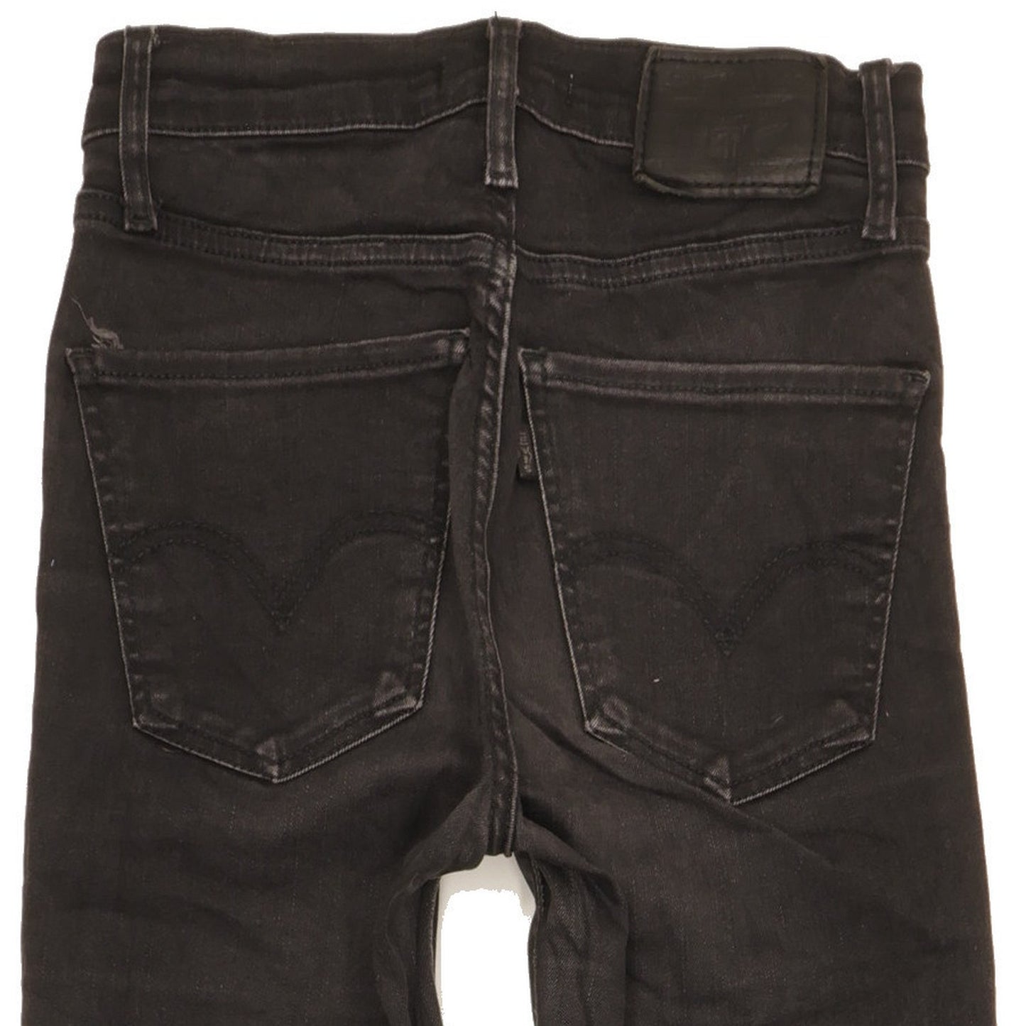 Levi's Mile Women Black Skinny Slim Stretch Jeans W25 L29