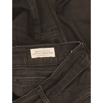 Levi's Mile Women Black Skinny Slim Stretch Jeans W25 L29