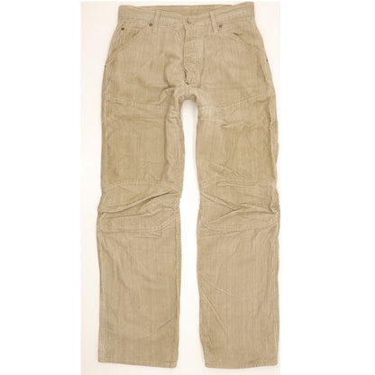 G-Star Shortcut Elwood Men Beige Straight Regular Trousers W31 L32