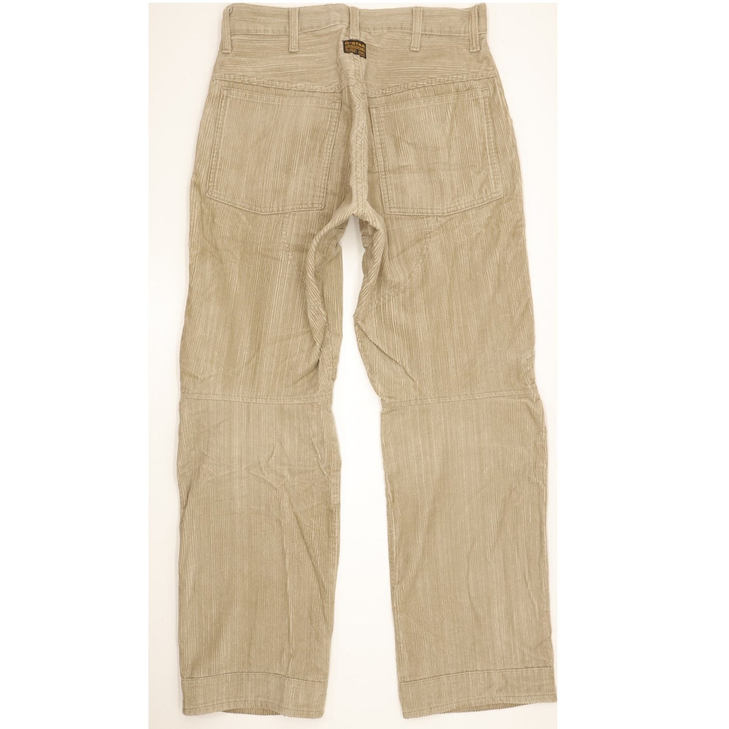 G-Star Shortcut Elwood Men Beige Straight Regular Trousers W31 L32