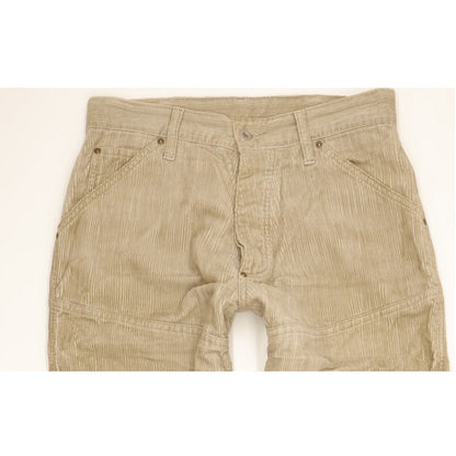 G-Star Shortcut Elwood Men Beige Straight Regular Trousers W31 L32