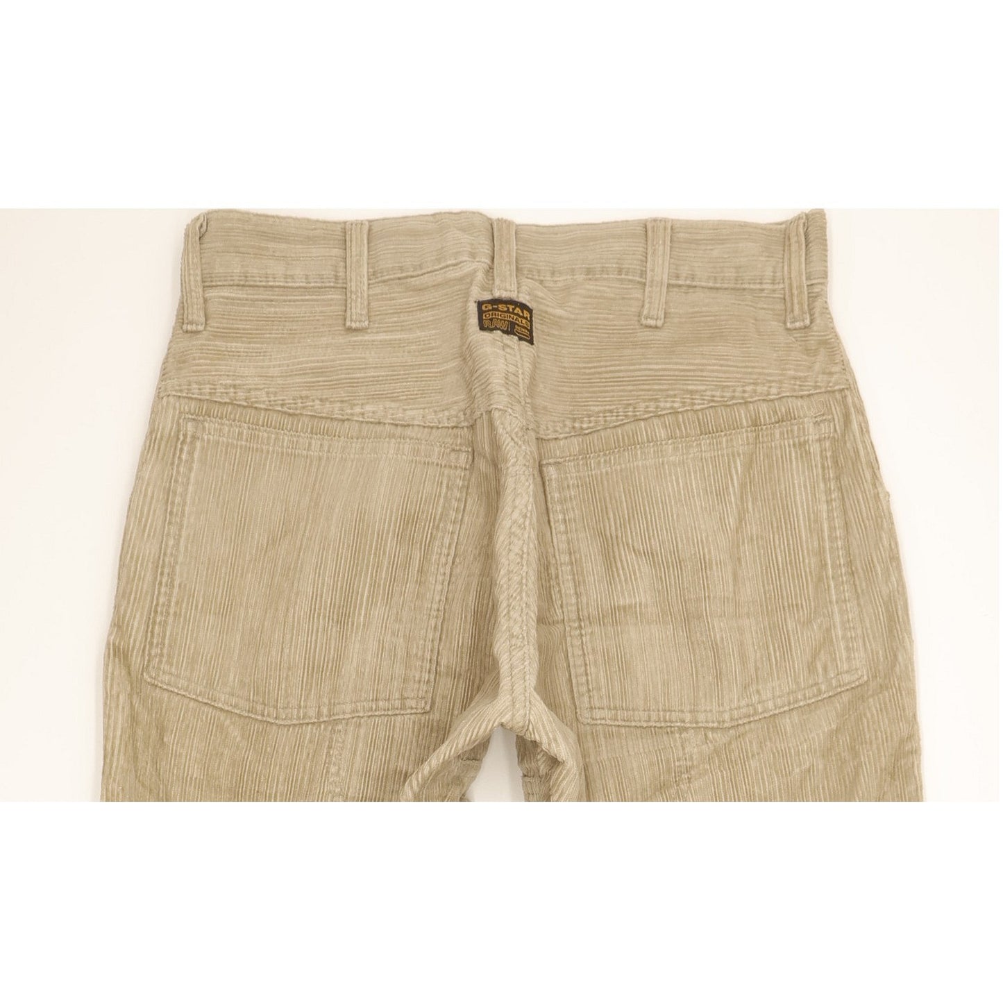 G-Star Shortcut Elwood Men Beige Straight Regular Trousers W31 L32